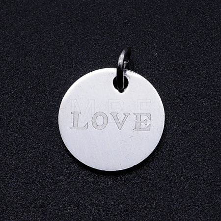 Non-Tarnish 201 Stainless Steel Charms STAS-T049-T679-1-1
