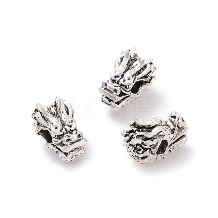 Tibetan Style Alloy Beads PALLOY-F257-03AS-1