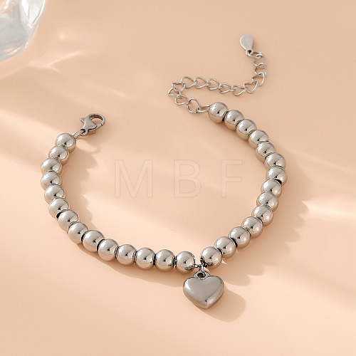 Stainless Steel Charm Bracelets for Woman PW-WG5C5DA-04-1