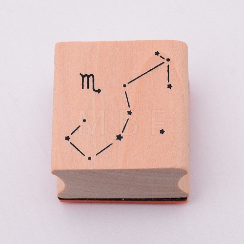 Wooden Stamps DIY-WH0175-46H-1