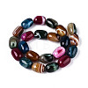Natural Agate Beads Strands G-N356-02A-07-3