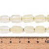 Natural Lemon Quartz(Heated) Beads Strands G-T138-26A-05-5