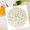 PET Hollow Out Drawing Painting Stencils DIY-WH0383-0071-3