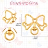10Pcs Alloy Swivel Lobster Clasps FIND-YW0007-79-3