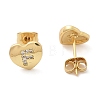 Rack Plating Brass Micro Pave Clear Cubic Zirconia Stud Earrings EJEW-K299-01G-F-4