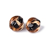 Handmade Silver Foil Glass Beads FOIL-N034-01H-2