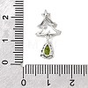 Brass Micro Pave Cubic Zirconia Pendants KK-L258-01P-C02-3