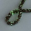 Luminous Handmade Gold Foil Glass Beads Strands FOIL-N029-02A-02-2