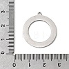 304 Stainless Steel Enamel Pendants STAS-H247-10P-3