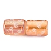 Electroplate Glass Beads EGLA-N026-02A-A01-1