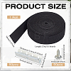 15M Flat Wide Polyester Elastic Cord OCOR-MA0001-98-2