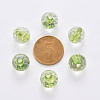 Transparent Acrylic Beads TACR-S154-10A-83-3