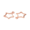 304 Stainless Steel Charms LS-STAS-P227-21RG-3