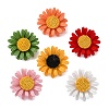 Baking Paint Alloy Lapel Pin Backs for Backpack Clothes AL-H002-01P-1