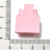Electroplate Opaque Resin Cabochons RESI-S10-03F-3