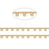 Handmade Brass Curb Chains CHC-F013-03G-2