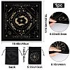 1Pc Square Velvet Tarot Tablecloth for Divination AJEW-CN0001-60A-2