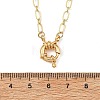 Brass Figaro Chain Necklaces with 304 Stainless Steel Spring Ring Clasps NJEW-JN06142-4