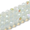 Imitation Jade Glass Beads Strands EGLA-A035-J8mm-L06-1