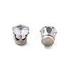 Cubic Zirconia Clip-on Earrings EJEW-L100-01P-07-4