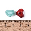 Tow Tone Opaque & Transparent Acrylic Beads OACR-N161-04-3