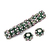 Handmade Lampwork & Brass Core European Beads LAMP-N044-07S-01-2