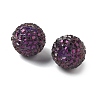 Acrylic Rhinestone Beads OACR-D307-01G-20mm-2