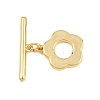 Brass Toggle Clasps KK-G548-31G-1