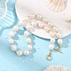 Natural Baroque Pearl Keshi Pearl Potato Beaded Necklaces NJEW-JN06485-1