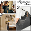 2Pcs 2 Colors PU Leather Tassel Pendan Keychains FIND-CL0001-88A-4