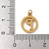 304 Stainless Steel Charms
with Jump Ring STAS-R001-02G-P-3