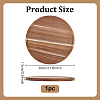 Wood Jewelry Plates ODIS-WH0030-354-2