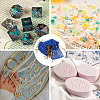 30Pcs Gold Stamping Moon Star Organza Drawstring Gift Bags ABAG-TA0002-21D-9