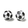 Sports Opaque Acrylic Beads AC-CBAC27C-02A-1