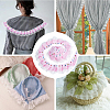 5Yards Polyester Lace Ribbon OCOR-GF0006-20B-5