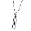 Non-Tarnish 316L Surgical Stainless Steel Perfume Bottle Pendants BOTT-PW0001-004A-P-1