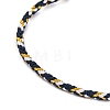 Braided Carbon Steel Wire Bracelet Making MAK-A017-B49-2