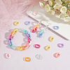 360Pcs 12 Style  Acrylic Linking Rings FIND-FH0003-75-2