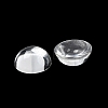 Transparent Half Round Glass Cabochons X-GGLA-R027-20mm-4