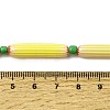 Handmade Lampwork Chevron Beads LAMP-Z019-01-07-3