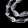 Transparent Glass Beads Strands GLAA-Q113-03A-A01-3