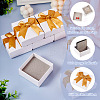 Square Paper Jewelry Set Gift Box CON-TAC0013-03B-11