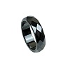 Dyed & Heated Black Agate Finger Rings IK0879-16-1