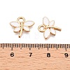 Alloy Enamel Charms X-ENAM-T021-18-4