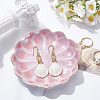1Pc Porcelain Snack Plate AJEW-SP0006-04A-4