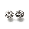 304 Stainless Steel Corrugated Beads STAS-V009-12B-P-1