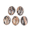 Natural Map Stone Cabochons G-T144-76A-1