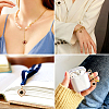 100Pcs 5 Styles Rack Plating Eco-Friendly Iron Charms IFIN-TA0001-54-7