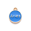 Alloy Enamel Pendants ENAM-S124-01B-02A-3