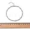 6Pcs Bohemian Style Alloy Chain Bracelets Kit for Women WG2620E-01-3